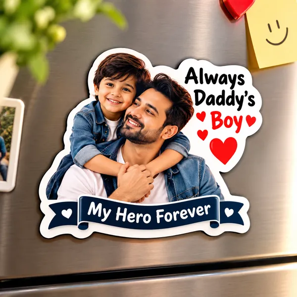 Dad_And_Son_Decorative_Refrigerator_Magnet