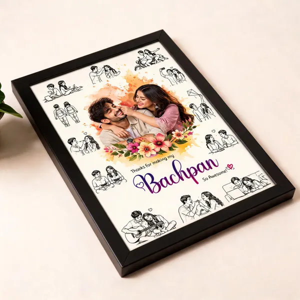 Black_Mdf_&_Wood_Photo_Frame__For_Gifts