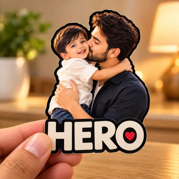 Father_And_Child_Hero_Die_Cut_Sticker
