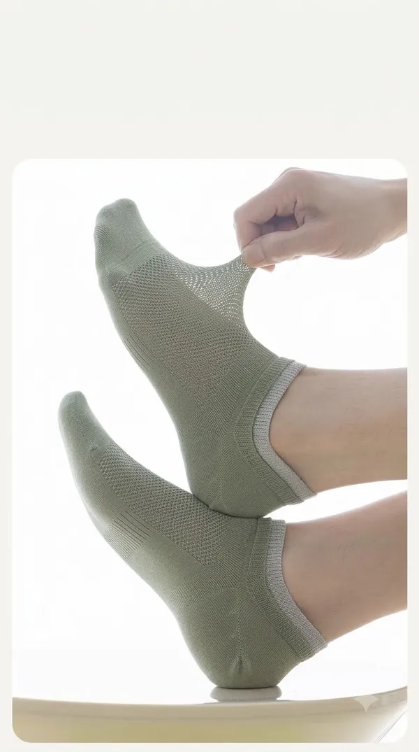 Multicolor_Cotton_Stretch_Ankle_Socks_For_Men