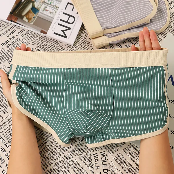 Green_Cotton_Striped_Boxer_Shorts_For_Men