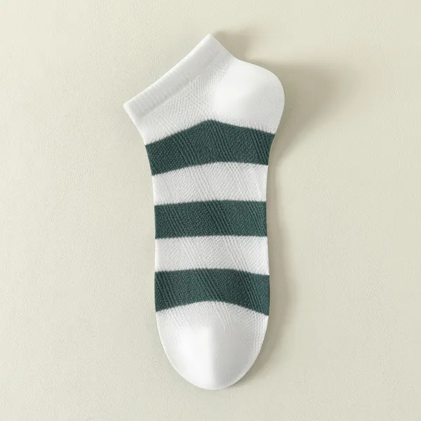 Multicolor_Cotton_Striped_Ankle_Socks_For_Men