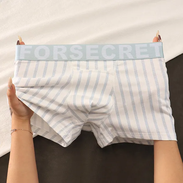 White_Cotton_Striped_Boxer_Briefs_For_Men
