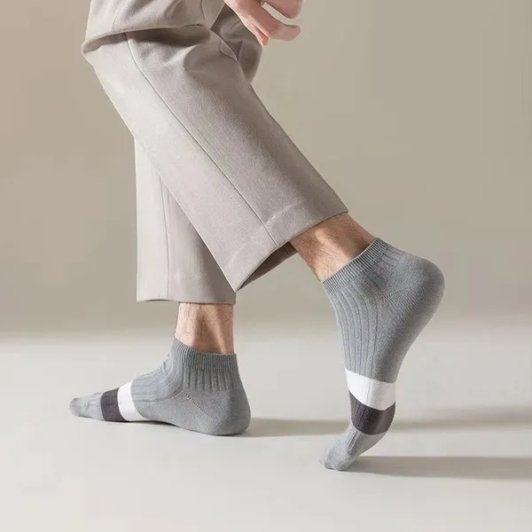 Multicolor_Cotton_Ribbed_Ankle_Socks_For_Men