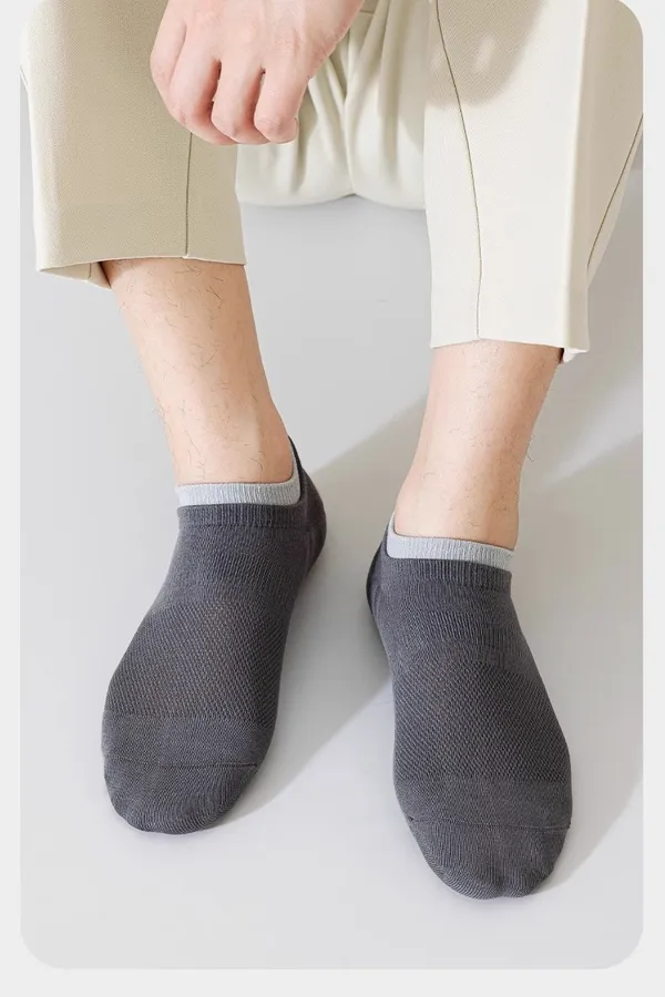 Multicolor_Cotton_Stretch_Ankle_Socks_For_Men