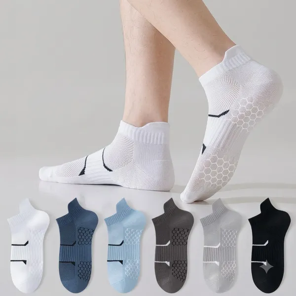 Multicolor_Cotton_Ankle_Grip_Socks_For_Men