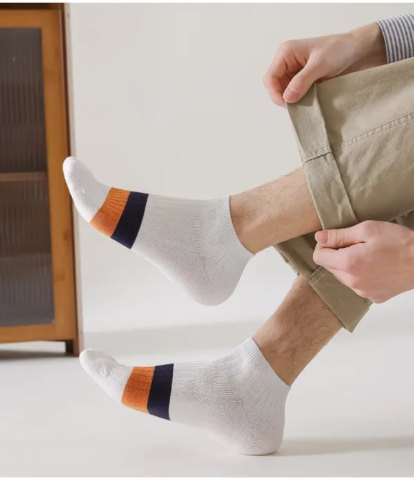 Multicolor_Cotton_Ribbed_Ankle_Socks_For_Men