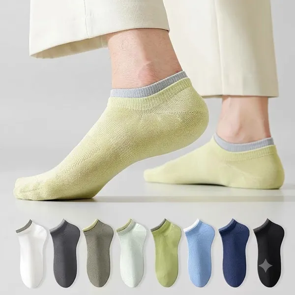 Multicolor_Cotton_Stretch_Ankle_Socks_For_Men