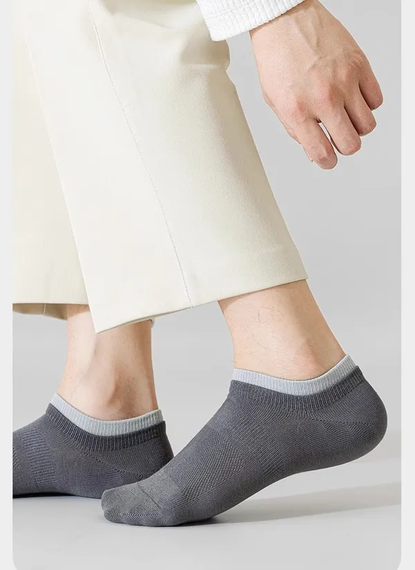 Multicolor_Cotton_Stretch_Ankle_Socks_For_Men