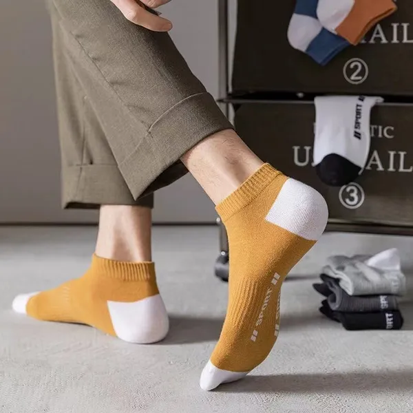 Multicolor_Cotton_Ankle_Socks_For_Men