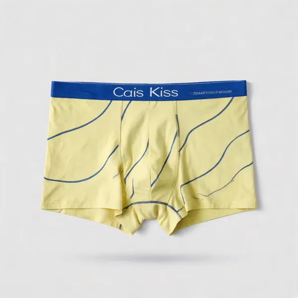 Yellow_Cotton_Comfort_Fit_Boxer_Briefs_For_Men