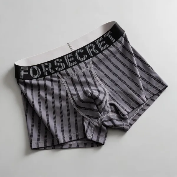 Black_Cotton_Striped_Boxer_Briefs_For_Men