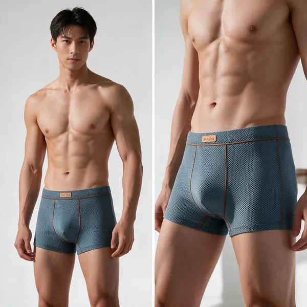 Blue_Cotton_Mesh_Boxer_Briefs_For_Men