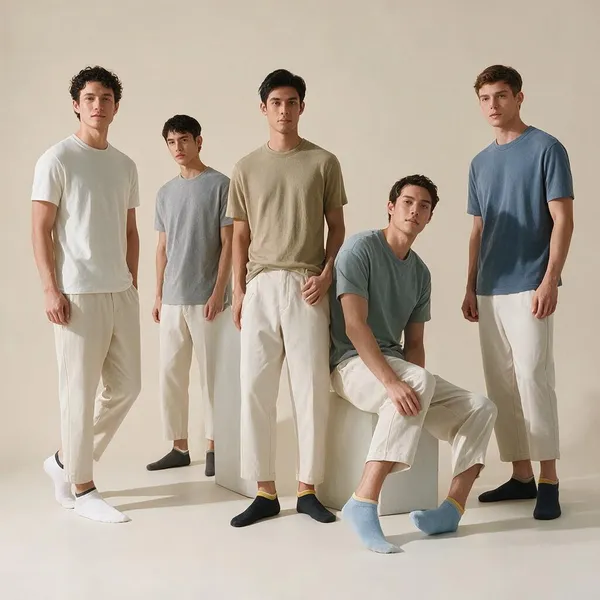 Multicolor_Cotton_Stretch_Ankle_Socks_For_Men