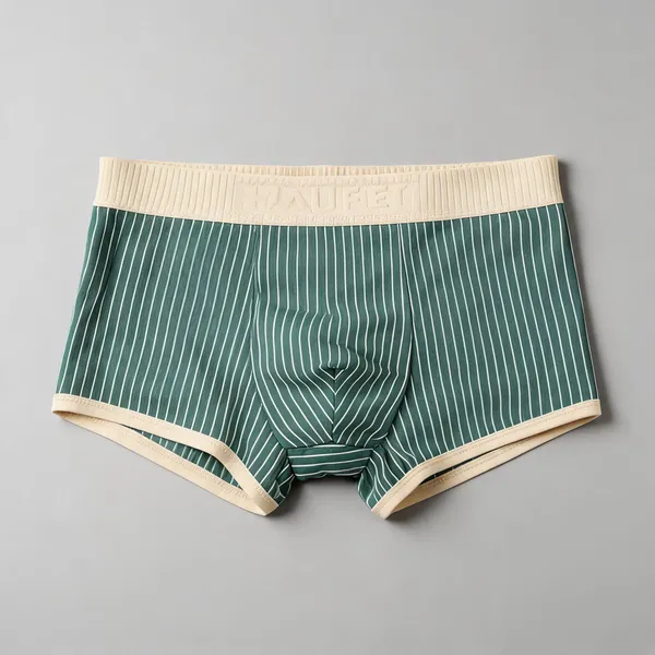 Green_Cotton_Striped_Boxer_Shorts_For_Men