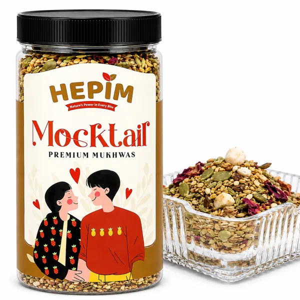 HEPIM_Mocktail_Mukhwas_250g_|_Dry_Fruit_&_Seeds_Mouth_Freshener_|_Traditional_After_Meal_Digestive_|_Hygienically_Packed_Jar