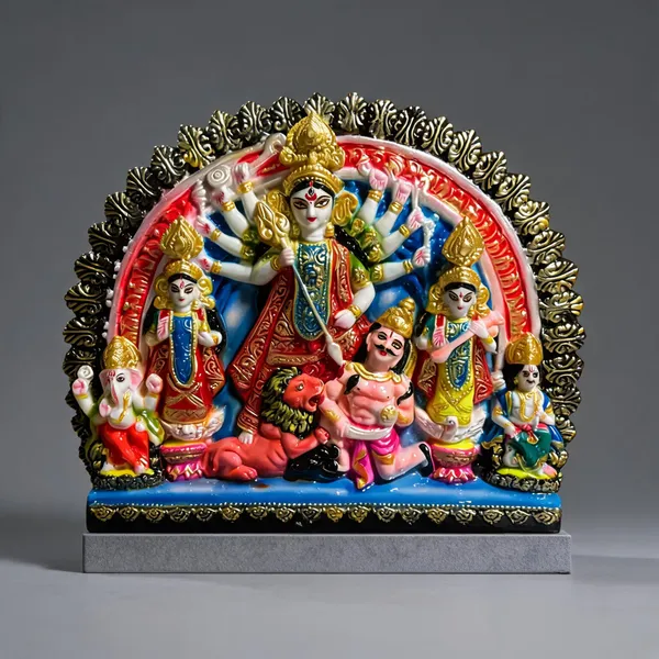 Multicolor_Fiber_Idol_For_Puja