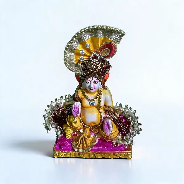 Multicolor_Clay_Kuber_Ji_Idol_For_Puja