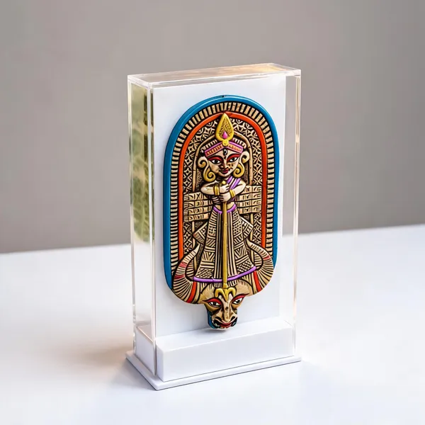 Multicolor_Clay_&_Fiber_Idol_For_Gifting