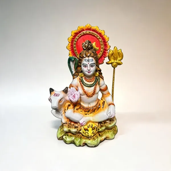 Multicolor_Clay_Mahadev_Idol_For_Puja_(Pack_of__2_)