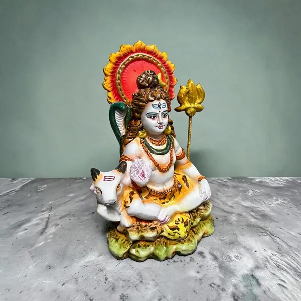 Multicolor_Clay_Mahadev_Idol_For_Puja_(Pack_of__2_)