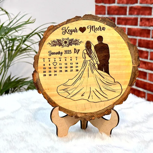 Save_The_Date_Slice_Wooden_Frame_Front_Side_Calendar_Only