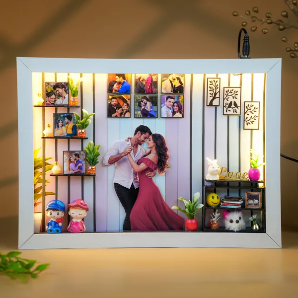 Personalised_3d_Led_Photo_Frame_With_10_Photos_Without_Acrylic_Glass