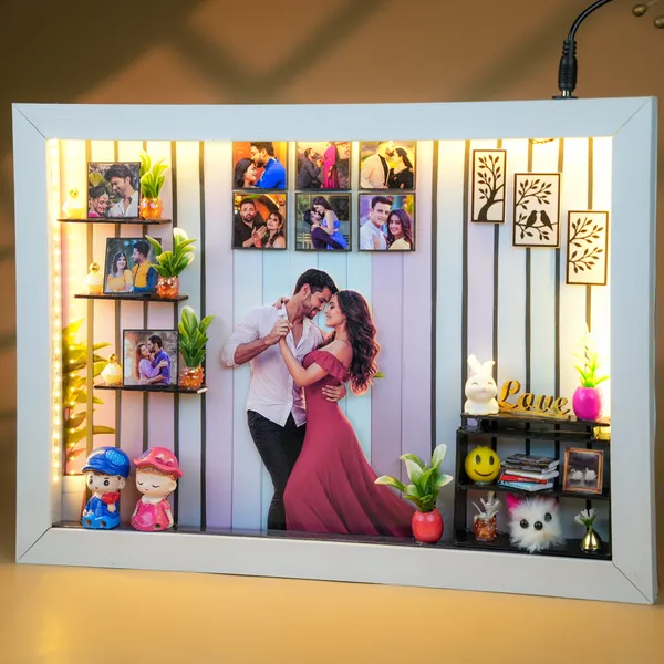 Personalised_3d_Led_Photo_Frame_With_10_Photos_Without_Acrylic_Glass
