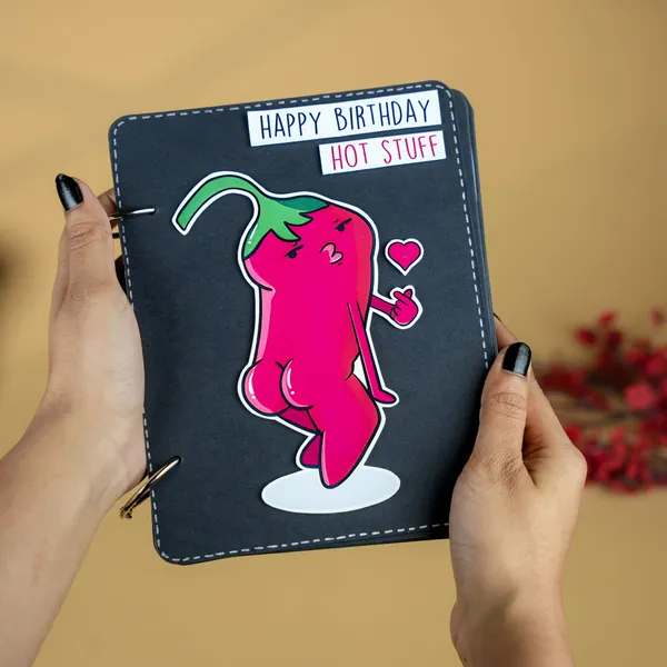 Happy_Birthday_Hot_Stuff_Handmade_Photo_Album_Anniversary