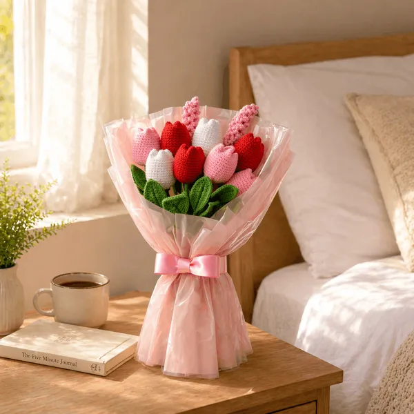 Beautiful_Crochet_Flowers_Tulip_Bouquet_Set_Of_4_Tulips