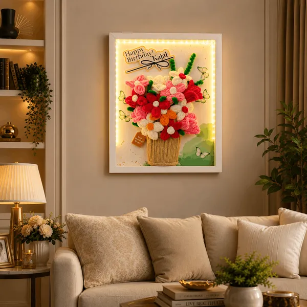 Handmade_Light_Up_Floral_Frame_Love