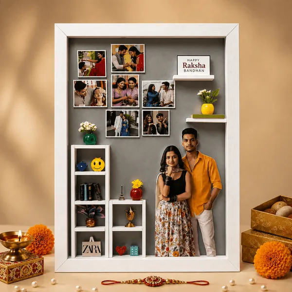 Designer_Led_Miniature_Frame_For_Siblings_With_Acrylic_Glass