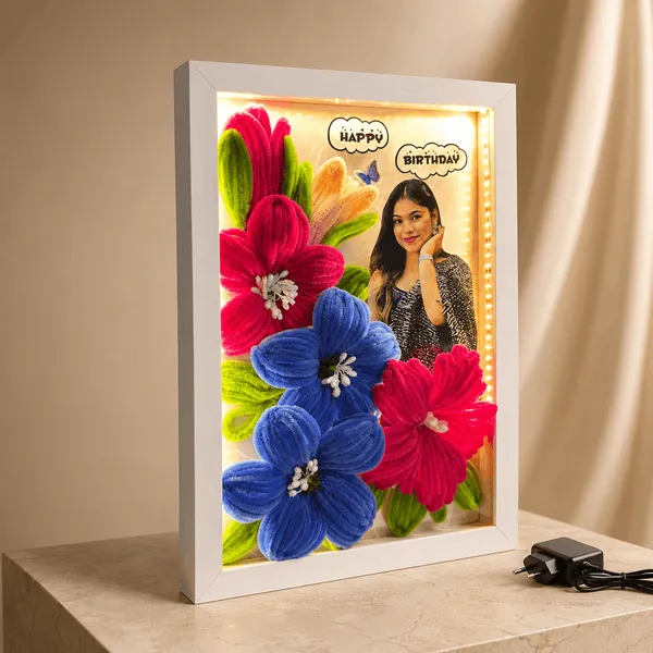Personalised_Led_Flower_Frame_For_Birthday_With_Acrylic_Glass