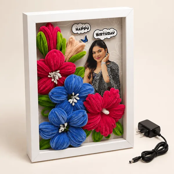 Personalised_Led_Flower_Frame_For_Birthday_With_Acrylic_Glass