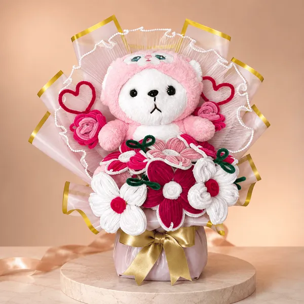 Handcrafted_Cute_Bear_Bouquet_Without_Led_Lights