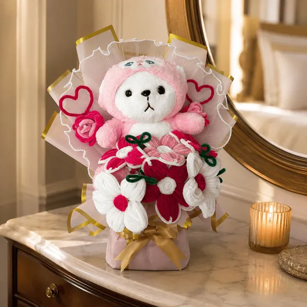 Handcrafted_Cute_Bear_Bouquet_Without_Led_Lights
