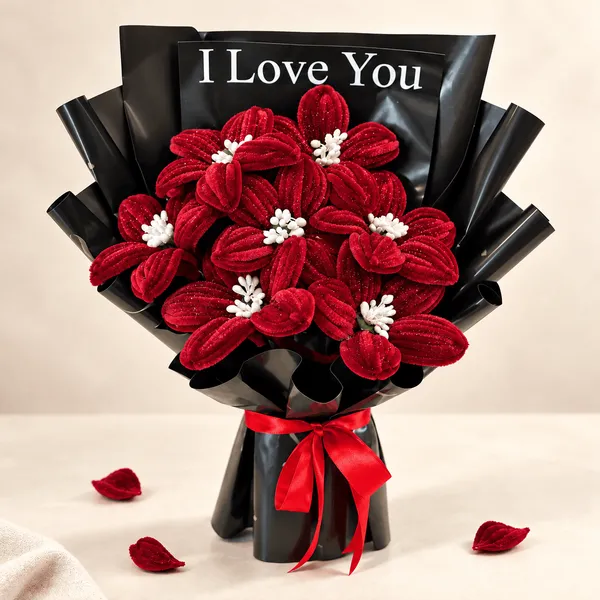 Beautiful_Handcrafted_Forever_Flower_Bouquet_With_Led_Light