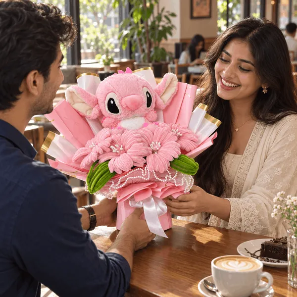 Cutest_Angel_Flower_Bouquet_Without_Led_Lights