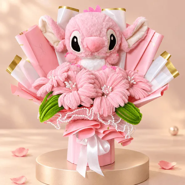 Cutest_Angel_Flower_Bouquet_Without_Led_Lights