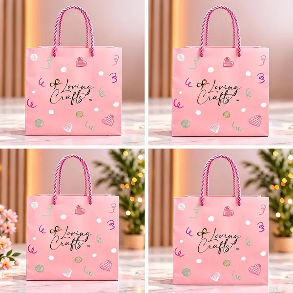 Pink_Paper_Gift_Bag_-_Pack_of_4
