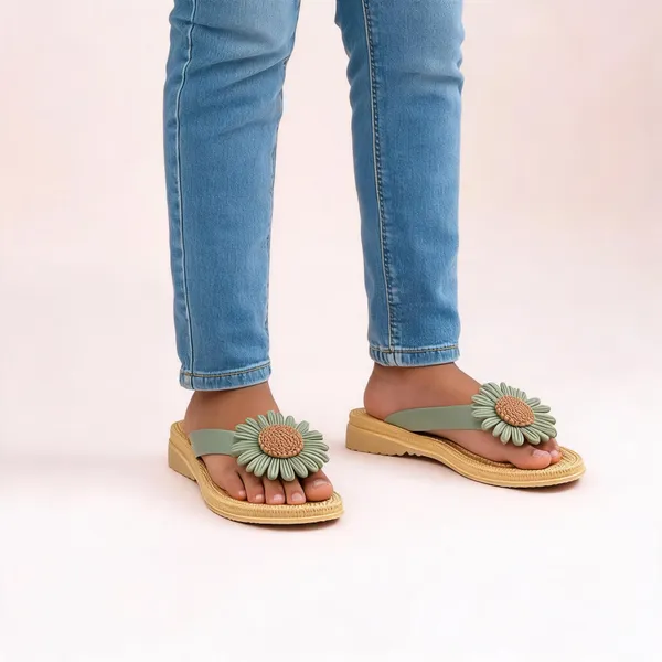 Fabbmate_Stylish_Flower_Design_Heel_Wedges_Flip_Flops_Slippers_Sandal_For_Girls