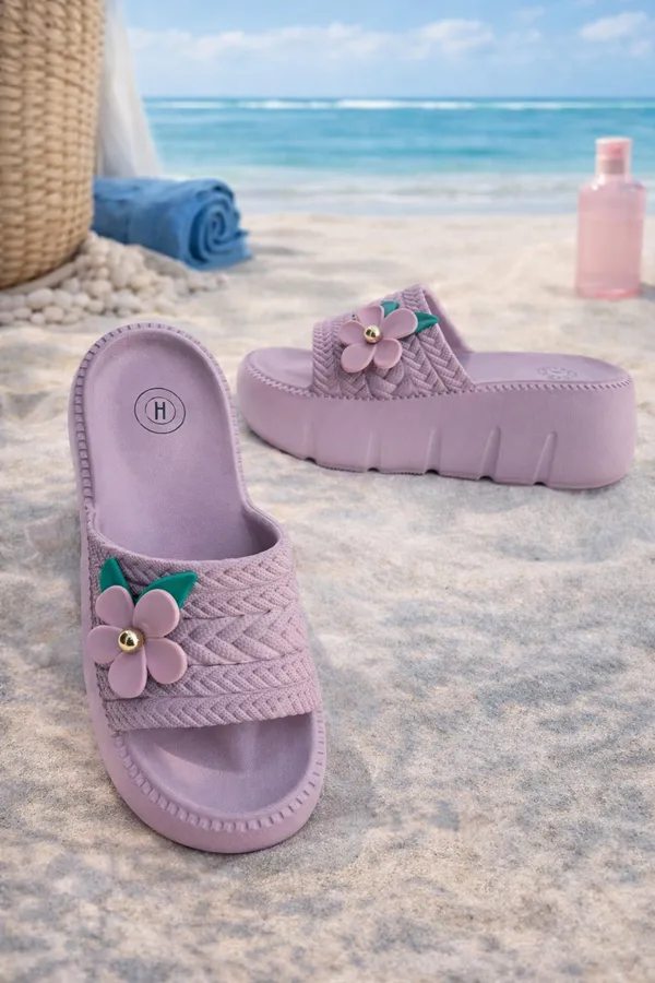 Fabbmate_Stylish_Flower_Design_Heel_Wedges_Flip_Flops_Slippers_Sandal_For_Women