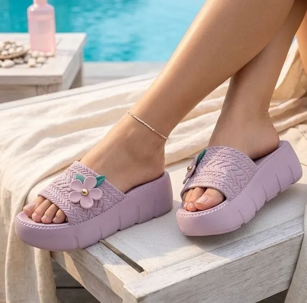 Fabbmate_Stylish_Flower_Design_Heel_Wedges_Flip_Flops_Slippers_Sandal_For_Women_&_Girls
