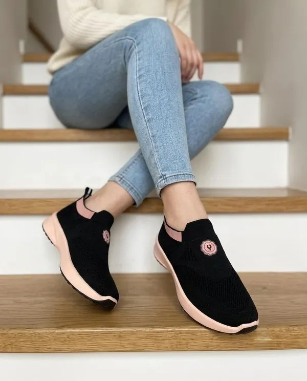 Fabbmate_Women_&_Girls_Slip-On_Comfortable_Sports_Shoe,_Running_,_Walking,_Gym,_Yoga,_Shoes_Pack_of_1_Black::Peach
