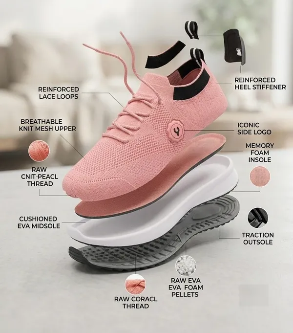 Women_&_Girls_Slip-On_Comfortable_Sports_Shoe,_Running_,_Walking,_Gym,_Yoga,_Shoes_Pack_of_1_Peach