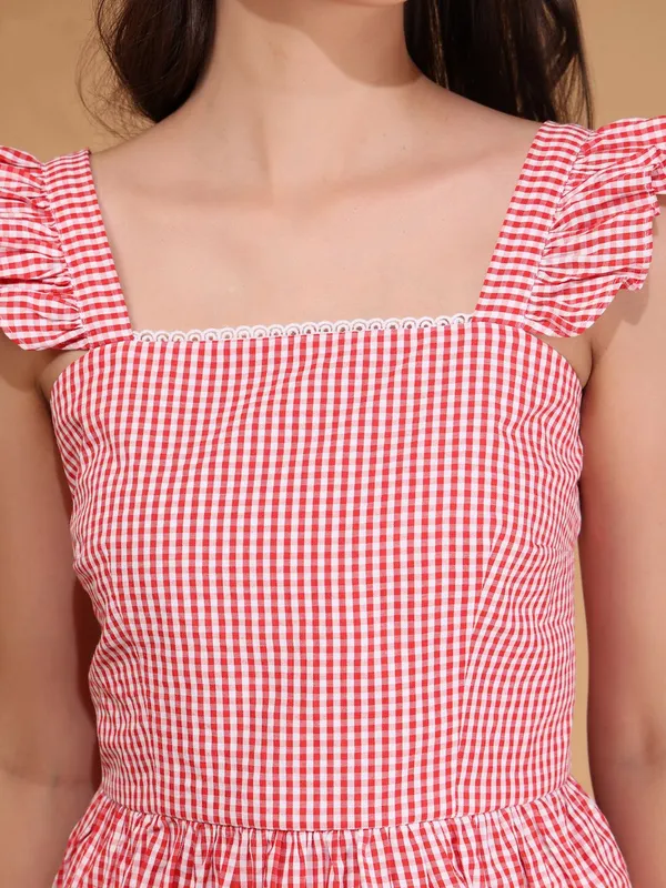 Gingham_Shirred_Top