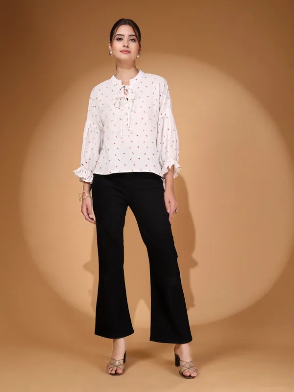 Double_Gauze_Print_Cotton_Top