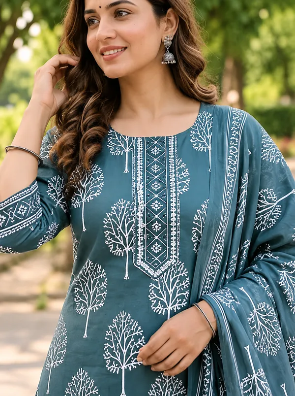 Blue_Printed_Straight_Kurta_Set_for_Women