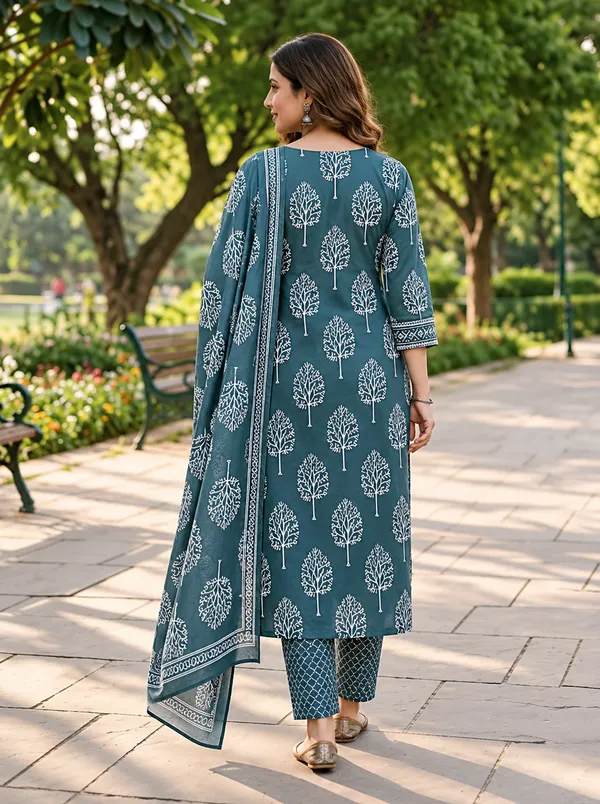 Blue_Printed_Straight_Kurta_Set_for_Women