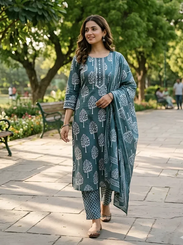 Blue_Printed_Straight_Kurta_Set_for_Women